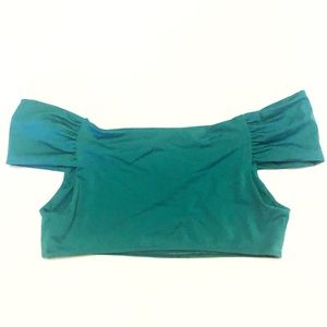 Off Shoulder Swim Top